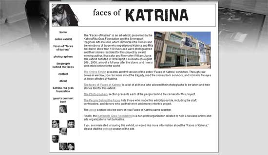 facesofkatrina.org